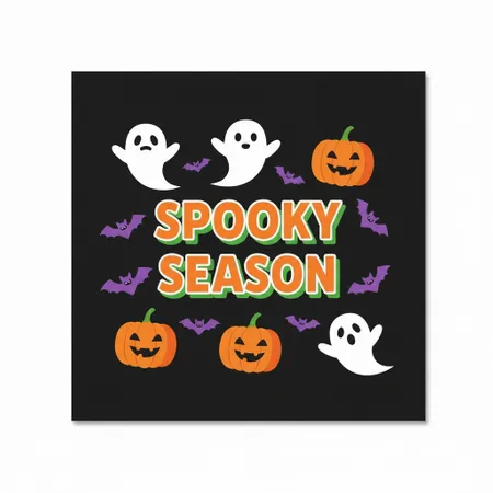Halloween Napkins - Custom Promo Now - UK