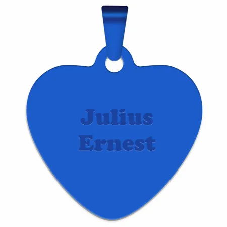 Full Color Heart Metal Keychain - Custom Promo Now - UK