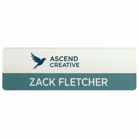 Acrylic Name Badges - Custom Promo Now - UK