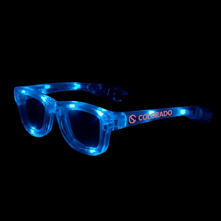 Multicolor Light Up Glasses - Custom Promo Now - UK