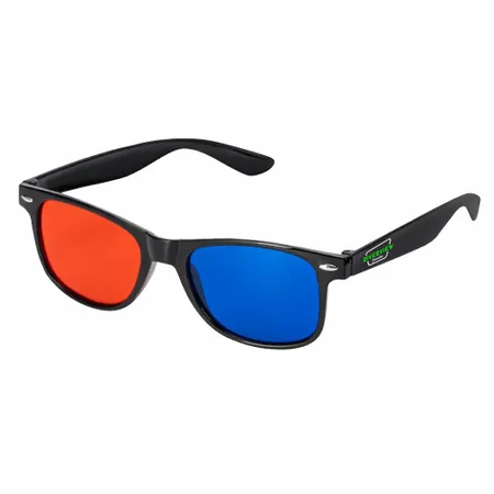 Plastic 3D/Anaglyph Glasses - Custom Promo Now - UK