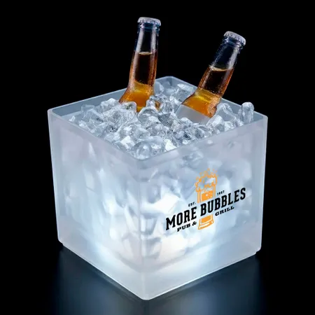 LED Frosted Drink Cubes - Custom Promo Now - UK