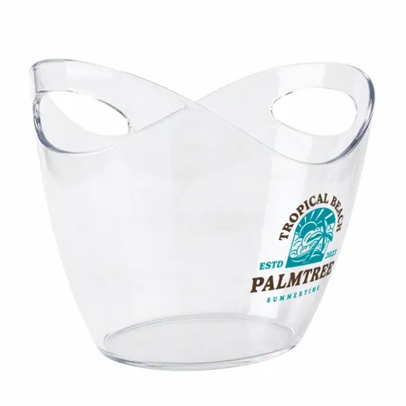 Curved Dual-Handle Drink Buckets - Custom Promo Now - UK