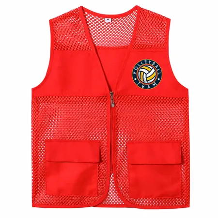 Breathable Mesh Vests with Zippers - Custom Promo Now - UK