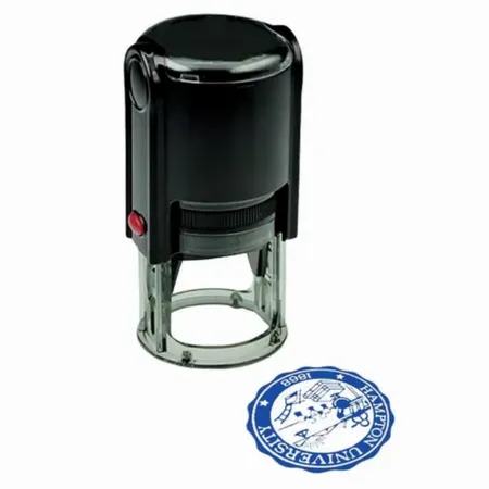 Round Self-Inking Stamps - Custom Promo Now - UK