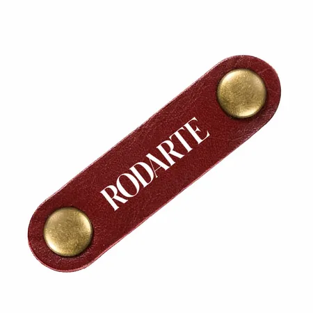 Leather Cable Tie Winders - Custom Promo Now - UK