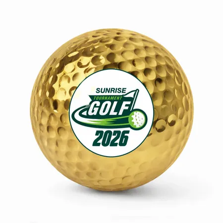 Metallic Golf Balls - Custom Promo Now - UK