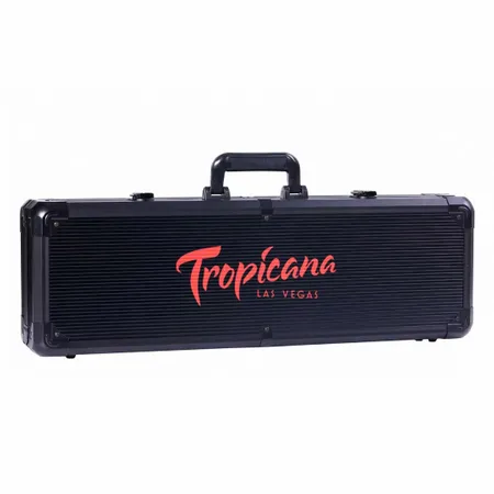 500ct Premium Aluminum Poker Chip Cases - Custom Promo Now - UK