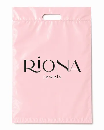 Die Cut Handle Poly Mailers - Custom Promo Now - UK