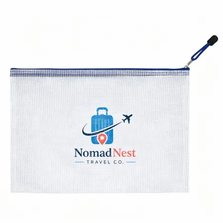 PolyWeave Zippered Document Bags - Custom Promo Now - UK