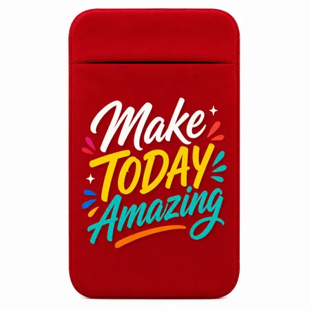 Lycra Phone Card Wallet - Custom Promo Now - UK