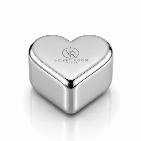 Heart-Shaped Stainless Steel Ice Cubes - Custom Promo Now - UK