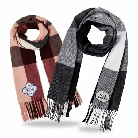 Luxe Polyester Scarves - Custom Promo Now - UK