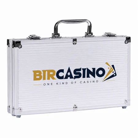 200ct Aluminum Poker Chip Cases - Custom Promo Now - UK
