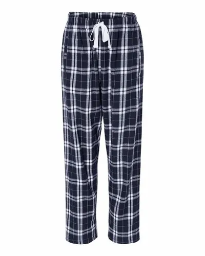 Navy/ Silver Plaid