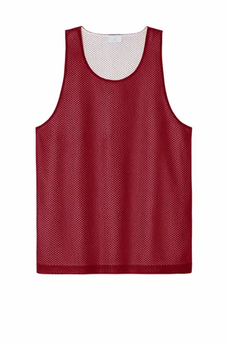 Deep Red/ White