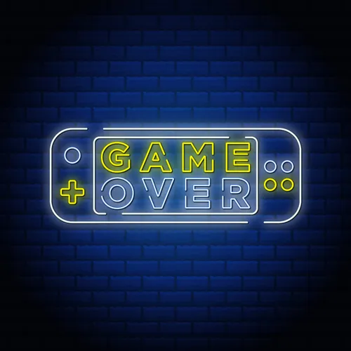 Game Neon Sign - Custom Promo Now - UK