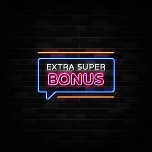 Extra Super Bonus Neon Sign - Custom Promo Now - UK