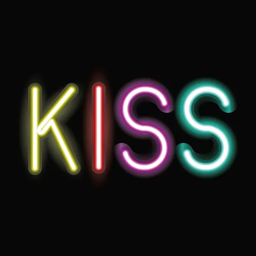 Kiss Neon Sign - Custom Promo Now - UK