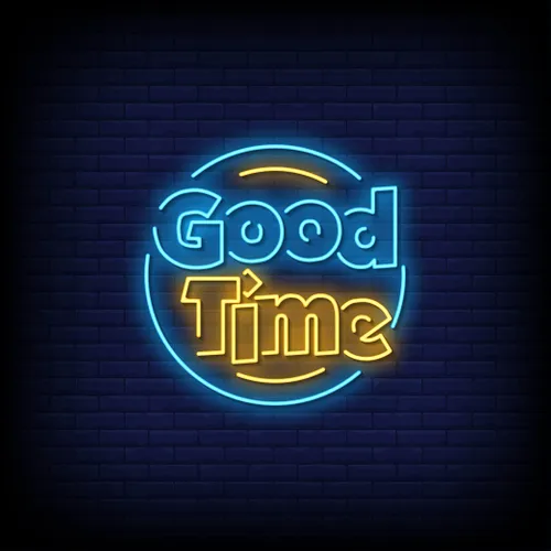 Good Time Neon Sign - Custom Promo Now - UK