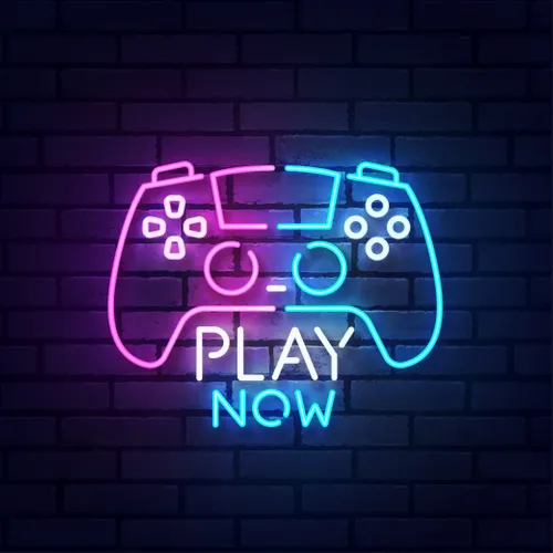 Play Now Neon Sign - Custom Promo Now - UK