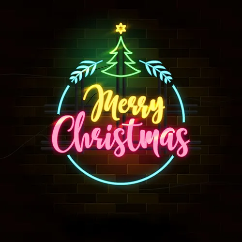 Christmas Neon Sign - Custom Promo Now - UK