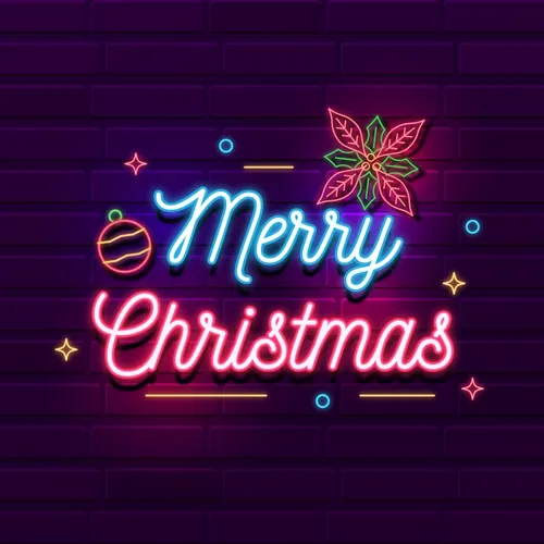Christmas Eve Welcoming Neon Sign - Custom Promo Now - UK