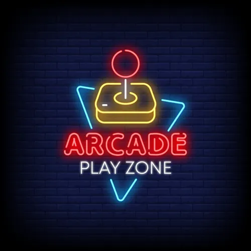 Arcade Play Zone Neon Sign - Custom Promo Now - UK