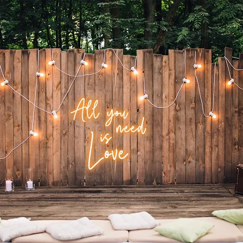 All You Need is Love Neon Sign - Custom Promo Now - UK