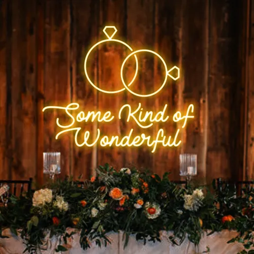 Some Kind Of Wonderful Neon Sign - Custom Promo Now - UK
