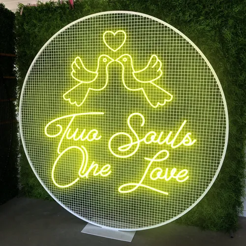 Two Souls One Love Neon Sign - Custom Promo Now - UK