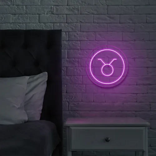 Taurus Neon Sign - Custom Promo Now - UK