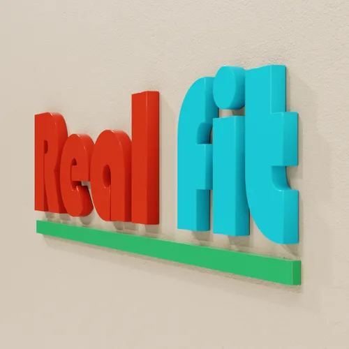 Painted Solid Acrylic Letters - Custom Promo Now - UK