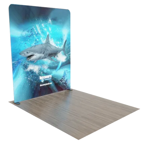 Custom Backlit Trade Show Display Tension Fabric 8' x 8' - Custom Promo Now - UK