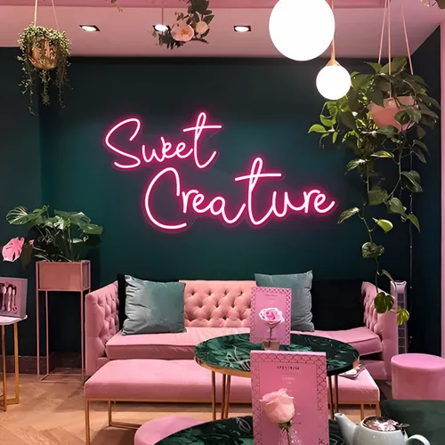 Sweet Creature Neon Sign - Custom Promo Now - UK