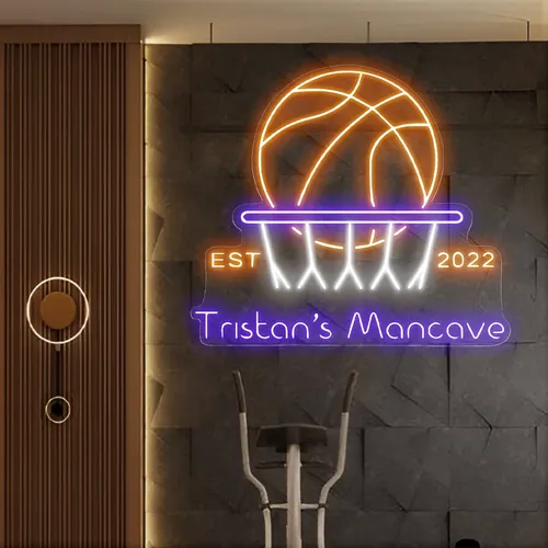 Tristans Mancave Neon Sign - Custom Promo Now - UK