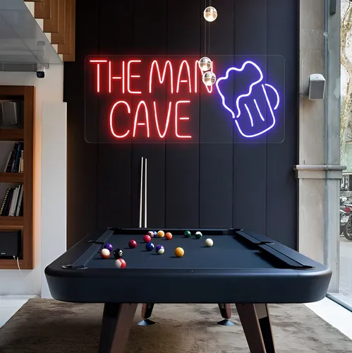 The Man Cave Neon Sign - Custom Promo Now - UK