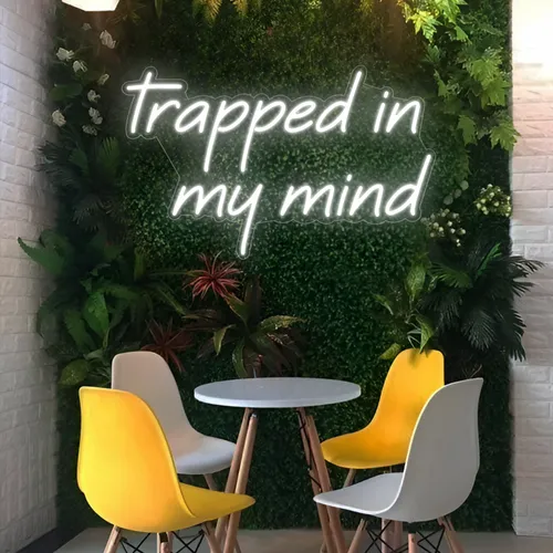 Trapped in my Mind Neon Sign - Custom Promo Now - UK