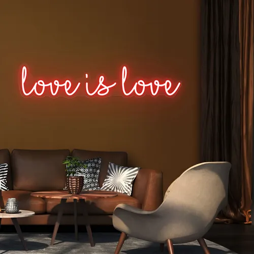 Love Is Love Neon Sign - Custom Promo Now - UK