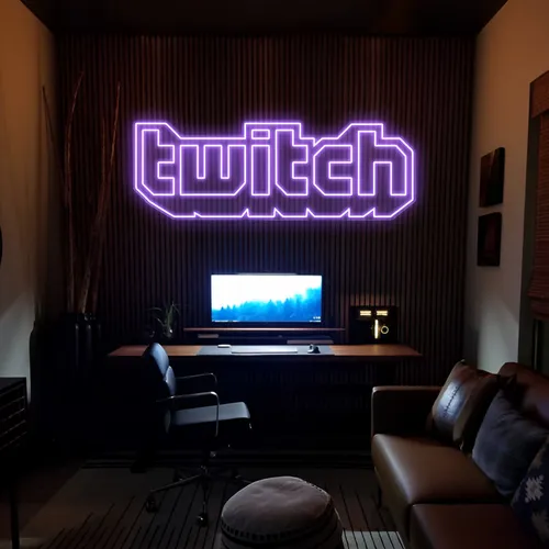 Twitch Neon Signs - Custom Promo Now - UK