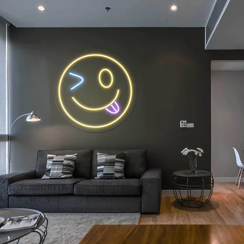 Crazy Goofy Emote Neon Sign - Custom Promo Now - UK