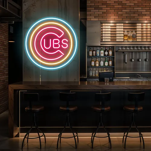 Cubs Neons Sign - Custom Promo Now - UK