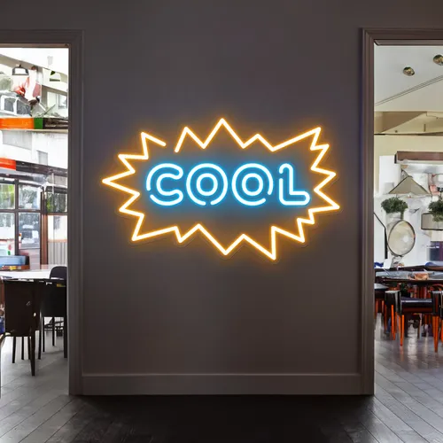 Amazingly Cool Neon Sign - Custom Promo Now - UK