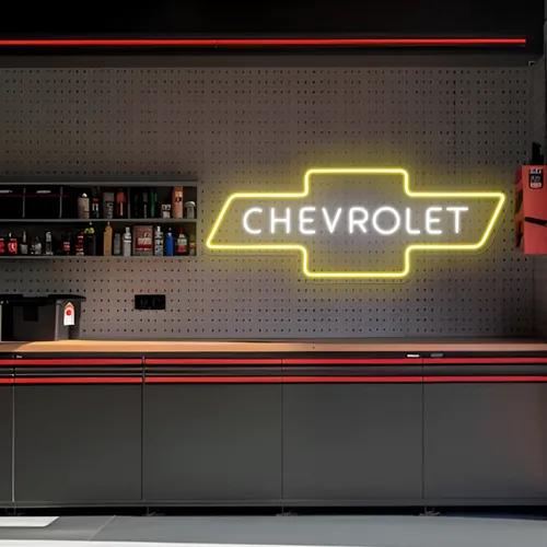 Chevy Neon Signs - Custom Promo Now - UK