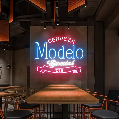 Modelo Neon Signs - Custom Promo Now - UK