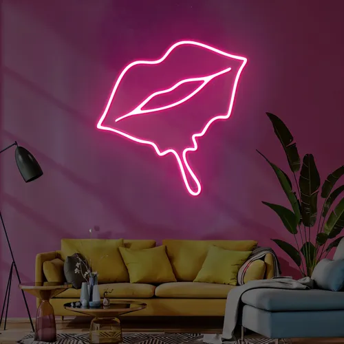 Pouty Lips Neon Signs - Custom Promo Now - UK