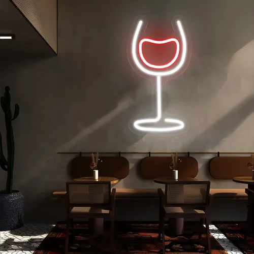 Aura Glass Neon Signs - Custom Promo Now - UK
