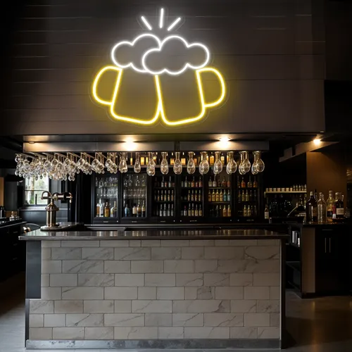 Chill Glass Neon Sign - Custom Promo Now - UK