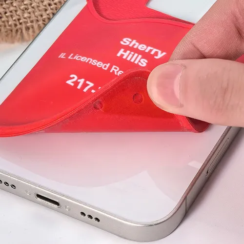 Silicone Phone Wallet Card Holder - Custom Promo Now - UK