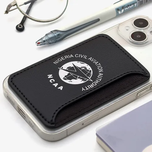 Leather Phone Wallet with Side Slit - Custom Promo Now - UK
